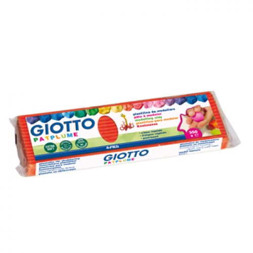 Plasticina Giotto Patplume 350gr Vermelho , Giotto , 160510102 , 8000144510122
